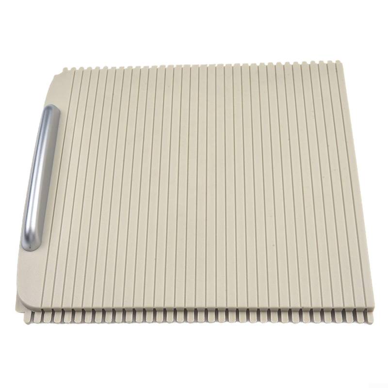 Schlankes Design Mittelkonsole Schiebeabdeckung kompatibel mit Volvos beliebten Modellen einschließlich S80, XC70 und S70 (Beige) von EpheyFIF