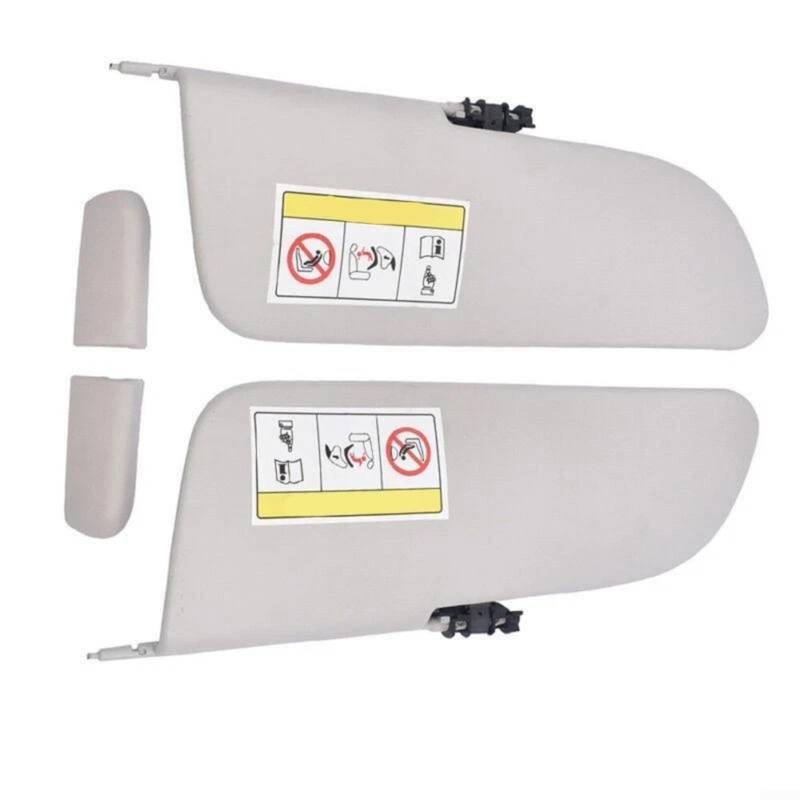 Sonnenblenden-Set links & rechts für C3 II, für SC 1 0/1 1/1 2/1 4 OEM-Nummer 1613251480, 2 Stück links rechts Sonnenblenden-Set für C3 II für SC 1.0 1.1 1.2 1.4 09-16 1613251480 von EpheyFIF