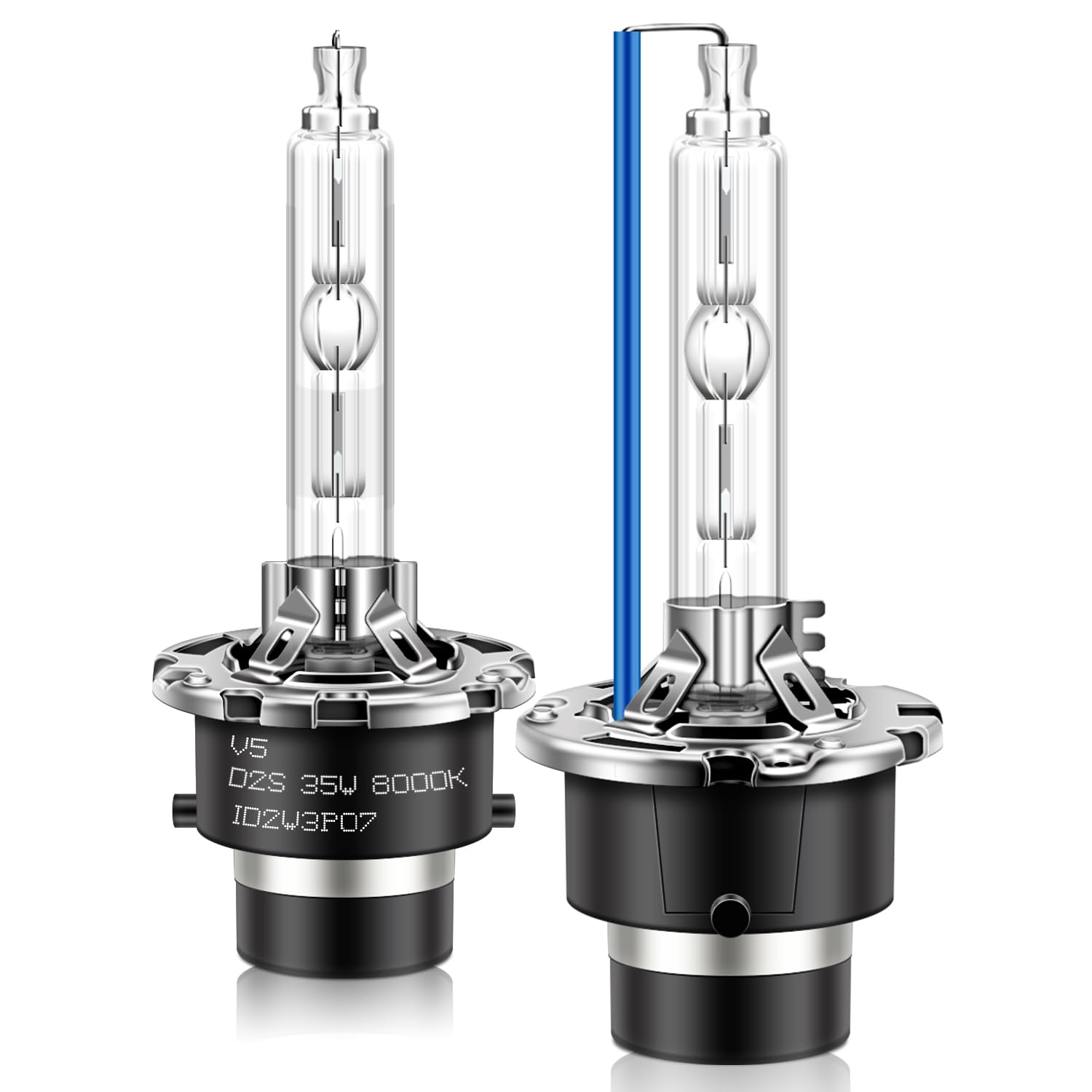 Erato D2S Xenon Brenner HID Scheinwerferbirnen, 8000K 35W Diamond Blau Birnen Xenon Entladungslampe Fernlicht 12V Xenon Ersatzlampe Scheinwerfer wasserdicht Auto HID Ersatz Kit,2 Stücke Erato D2S Xenon Brenner HID Scheinwerferbirnen, 8000K 35W Diamond Blau Birnen Xenon Entladungslampe Fernlicht 12V Xenon Ersatzlampe Scheinwerfer wasserdicht Auto HID Ersatz Kit,2 Stücke von Erato