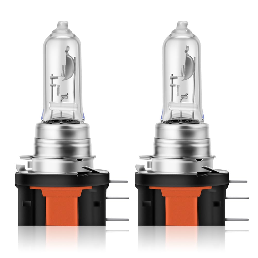 Erato H15 Halogen Birne, 3000K Gelb 12V 15/55W Scheinwerfer Lampen Hi/Lo Fernlicht Abblendlicht Tagfahrlicht Birne für Auto Halogen Scheinwerfer Ersatz, 2 Stück Erato H15 Halogen Birne, 3000K Gelb 12V 15/55W Scheinwerfer Lampen Hi/Lo Fernlicht Abblendlicht Tagfahrlicht Birne für Auto Halogen Scheinwerfer Ersatz, 2 Stück von Erato