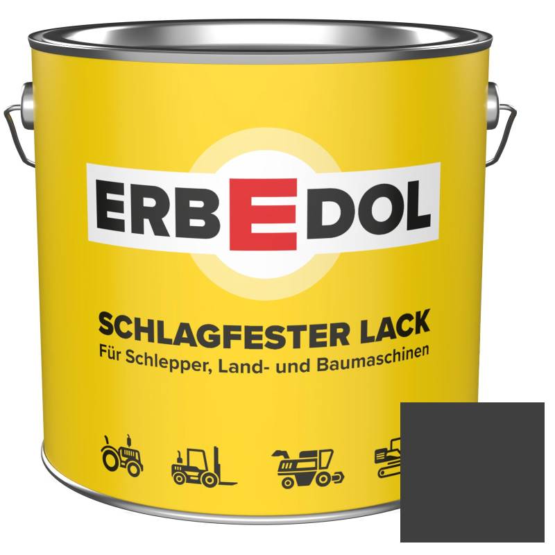 Erbedol Fendt Diamantgrau SL7510 Büchner Kunstharzlack 2,5l 0225 8863 von Erbedol