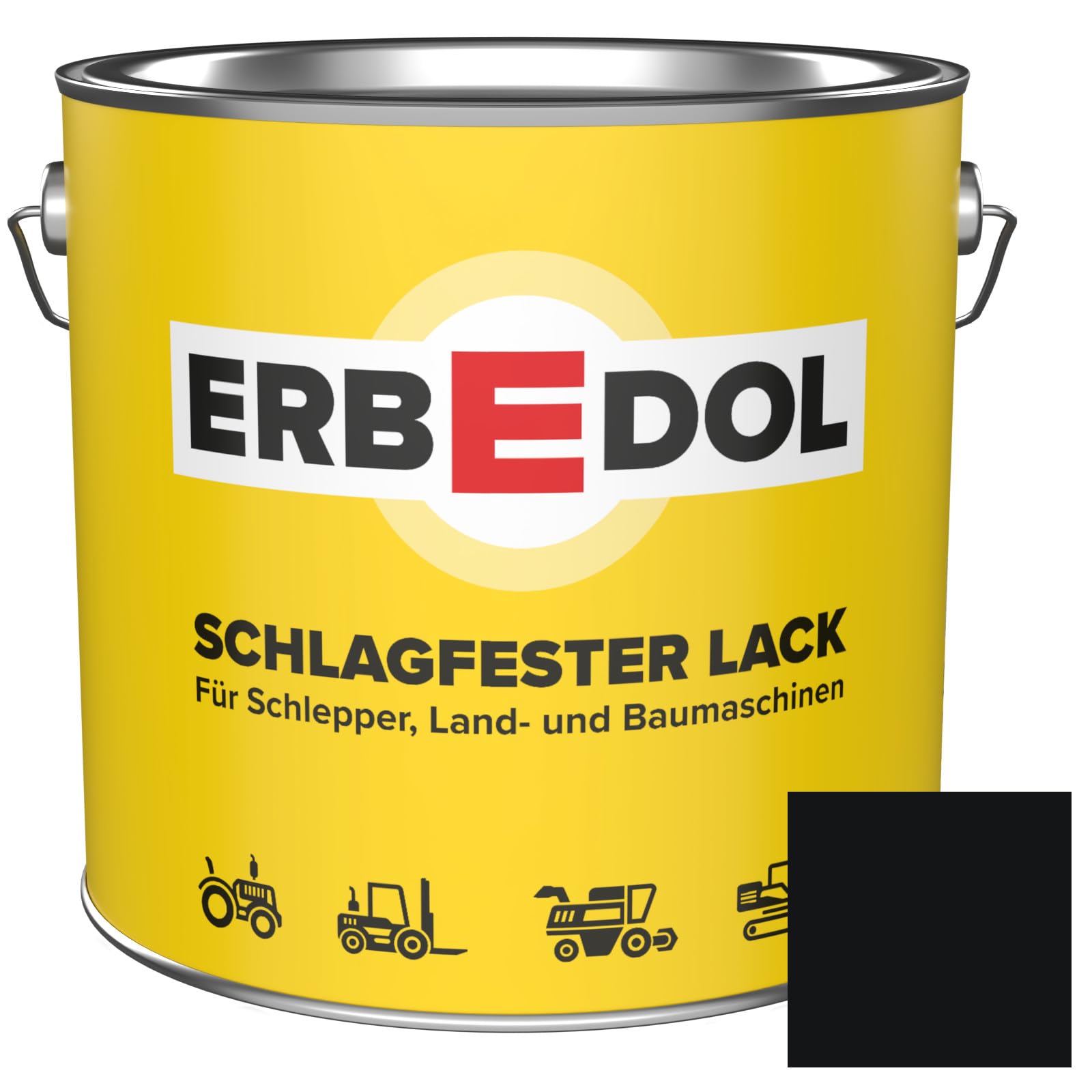 Erbedol Tiefschwarz RAL 9005 PA 9050 Büchner Kunstharzlack 2,5l 0225 8860 Erbedol Tiefschwarz RAL 9005 PA 9050 Büchner Kunstharzlack 2,5l 0225 8860 von Erbedol