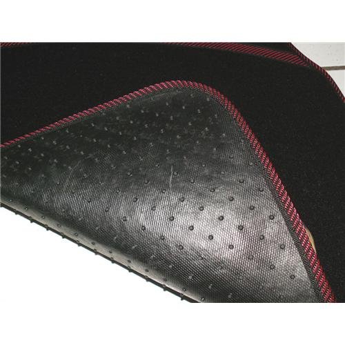 Ergoseat 183064 Teppich Stickerei Ashley, Weiß/Schwarz von Ergoseat