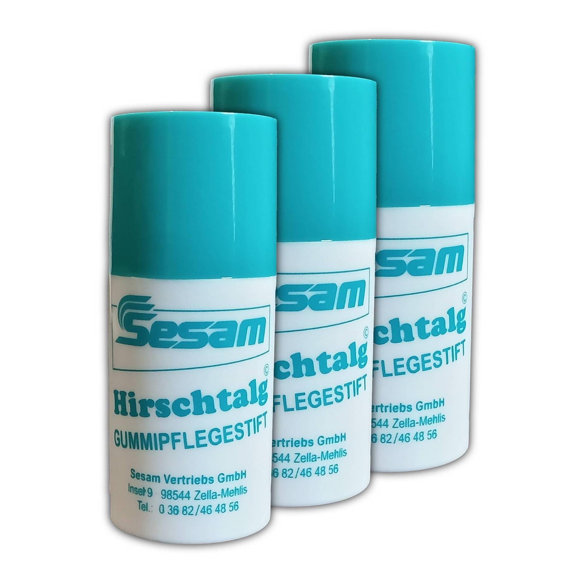Erhard-Trading 3X Hirschtalgstift 25 ml Pflegestift Türdichtungen Gummidichtungen Frostschutz Erhard-Trading 3X Hirschtalgstift 25 ml Pflegestift Türdichtungen Gummidichtungen Frostschutz von Erhard-Trading