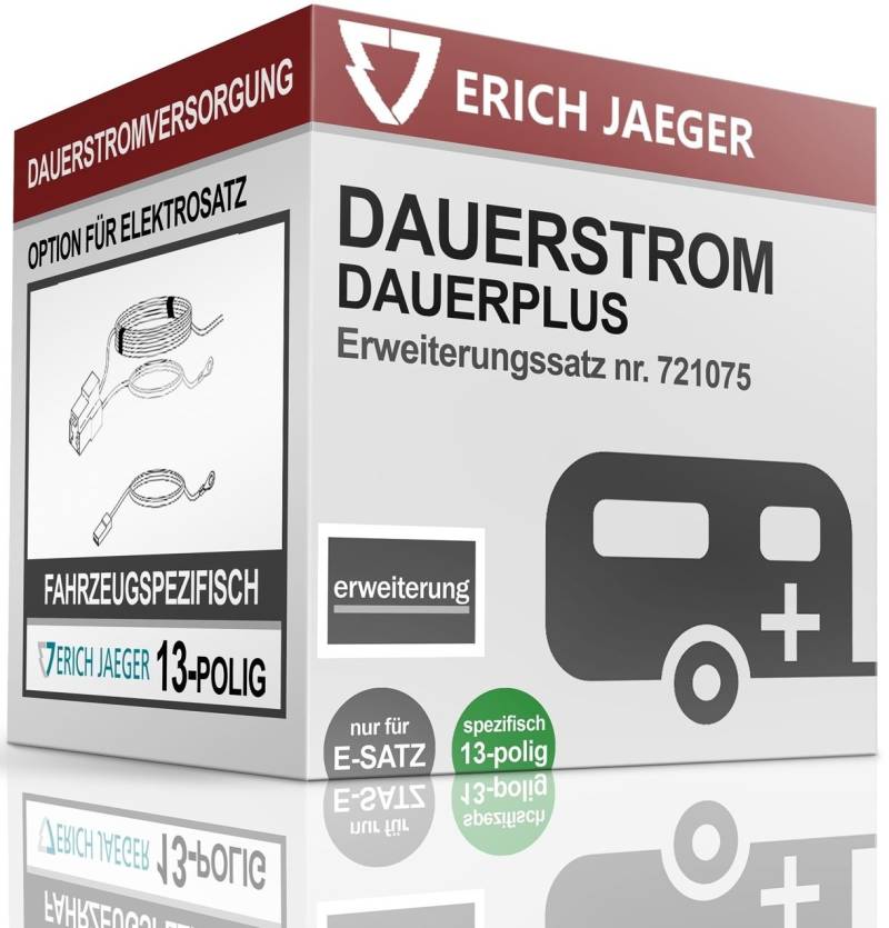 Erich Jaeger Option Dauerstromversorgung Für E-Satz 13-polig Fahrzeugspezifisch von Jlwiy