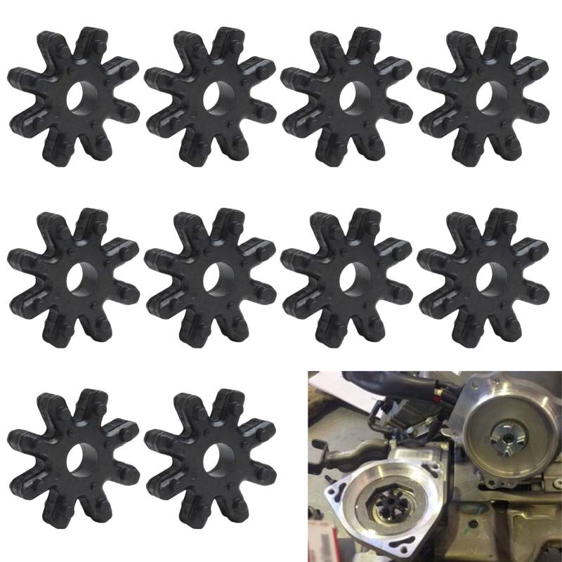 10 Stück Auto Lenksäulenkupplung, 563152K000FFF Flexible Kupplung Lenksäule mit Elantra (2007-2014) Veloster (2012-2014) Forte Sedan/Koup(2012-2014) Forte5(2012-2013) etc von Erioscar
