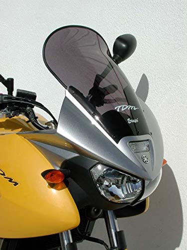 Windschutzscheibe windschild hoch + 15 cm (altezza totale 45 cm) ermax fur TDM 900 2002 2014 transparent von Ermax