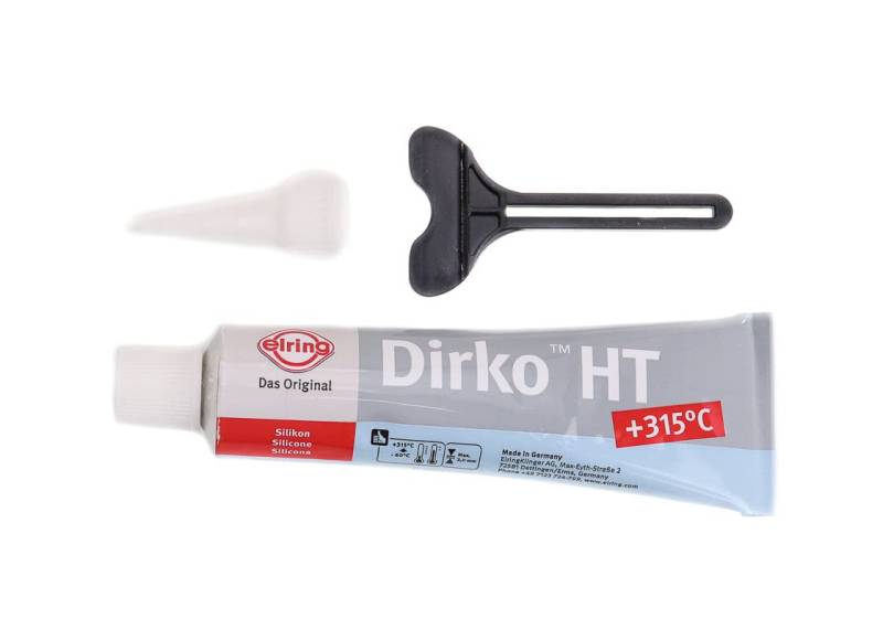 DIRKO HT (grau) Hochtemperatur-Silikon (70 ml) von MMM