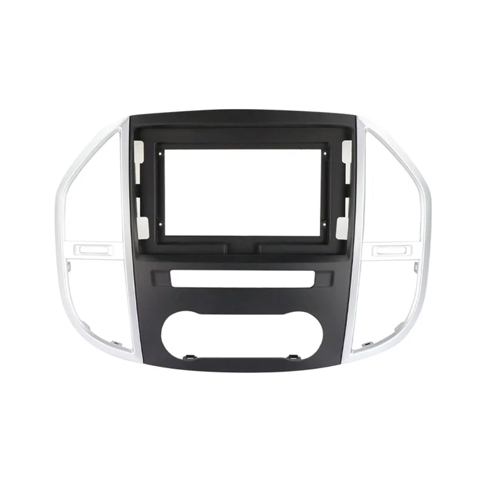 EsaSam 10-Zoll-Radio Frame für Mercedes Benz Vito 3 W447 2014~2020 Doppel-DIN-Rahmen-Auto-Stereo-Panel-Armaturenbrett-Installation von EsaSam