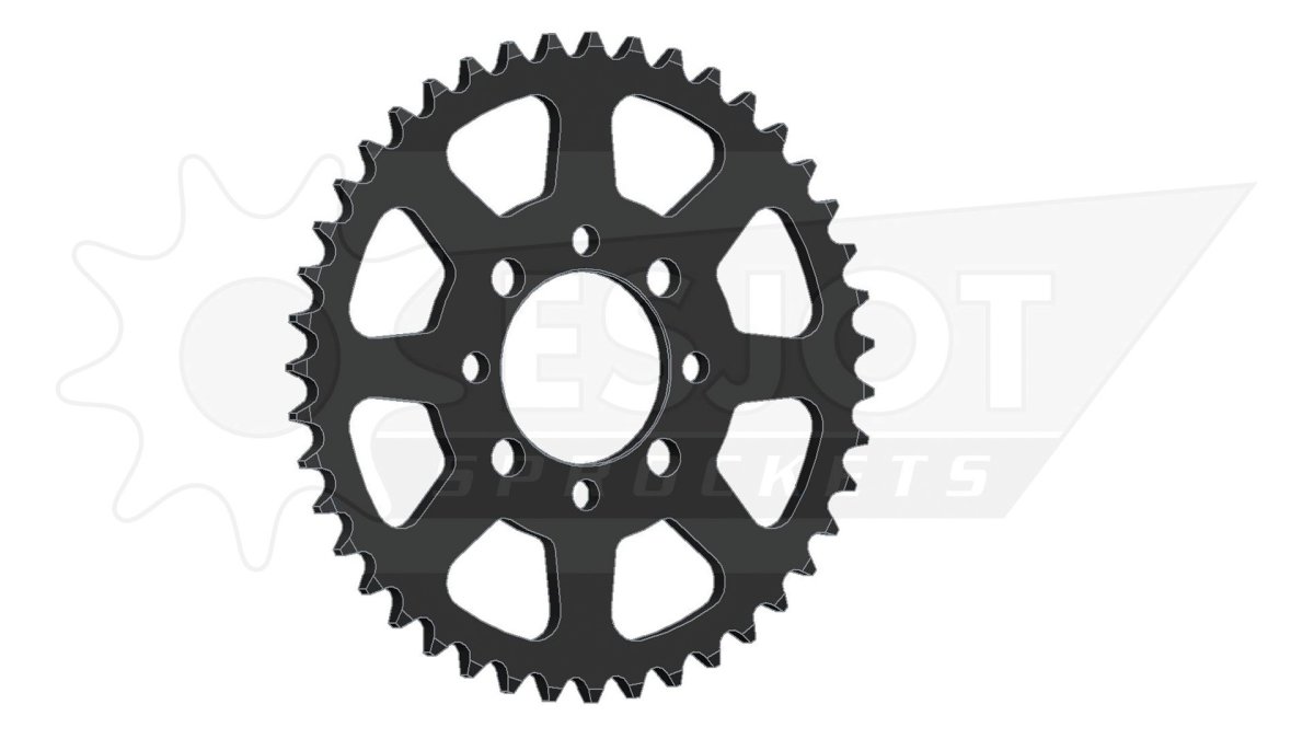 Esjot chain wheel 420 54Z steel black von Esjot