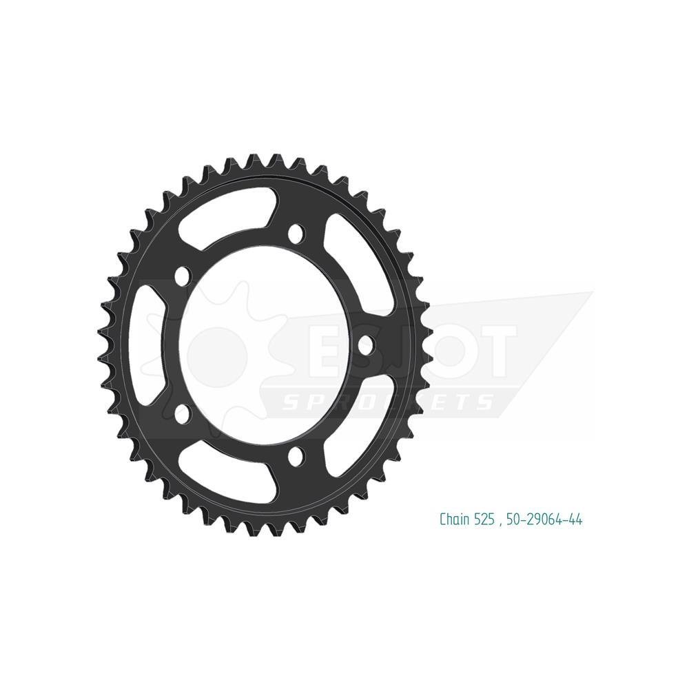 Esjot chain wheel 525 44Z steel black von Esjot