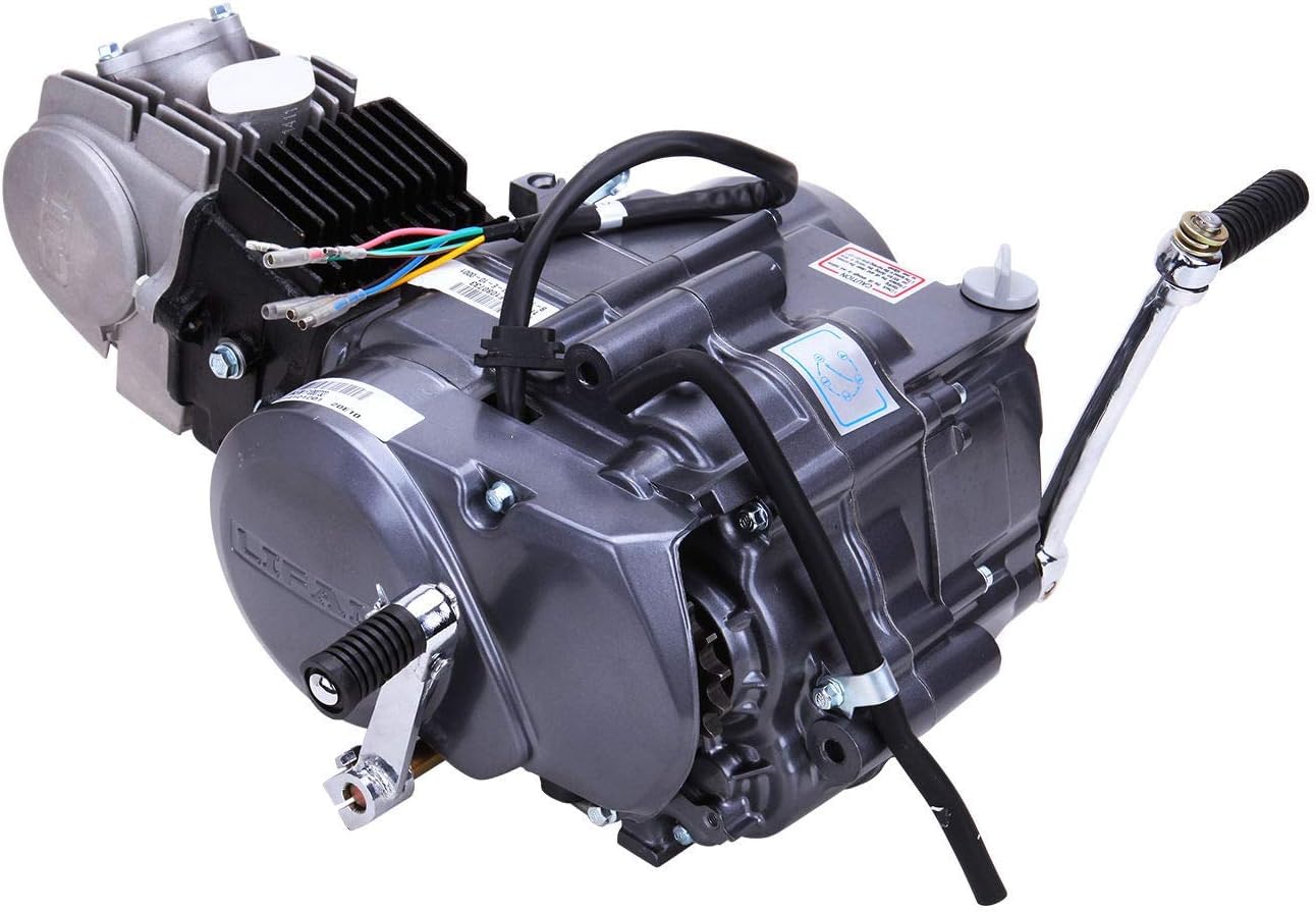 4-Takt 125CC Handkupplungsmotor Motor ATV Quad Dirt Pit Bike Für CRF50 XR50 Z50 ect, Bohrung×Hub 52,4×55,5 mm von Estabeter