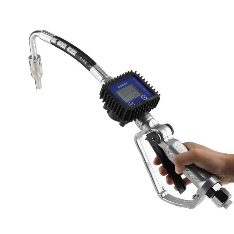 Elektronische Ölmesspistole Zapfpistole Digitale Anzeige ÖL ZäHler Kraftstoff DüSen Pistole Diesel Kraftstoff Elektronische Öl Pistole Quantitativ 1500psi Mit FüLlung Meter Spender 5-Digit Lcd von Estabeter