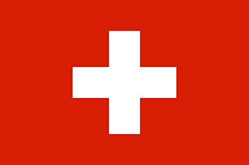 Etaia 5,4x8,4 cm - Auto Aufkleber Fahne/Flagge der Schweiz Suisse Switzerland Flaggen Sticker Motorrad Handy Europa Länder von Etaia