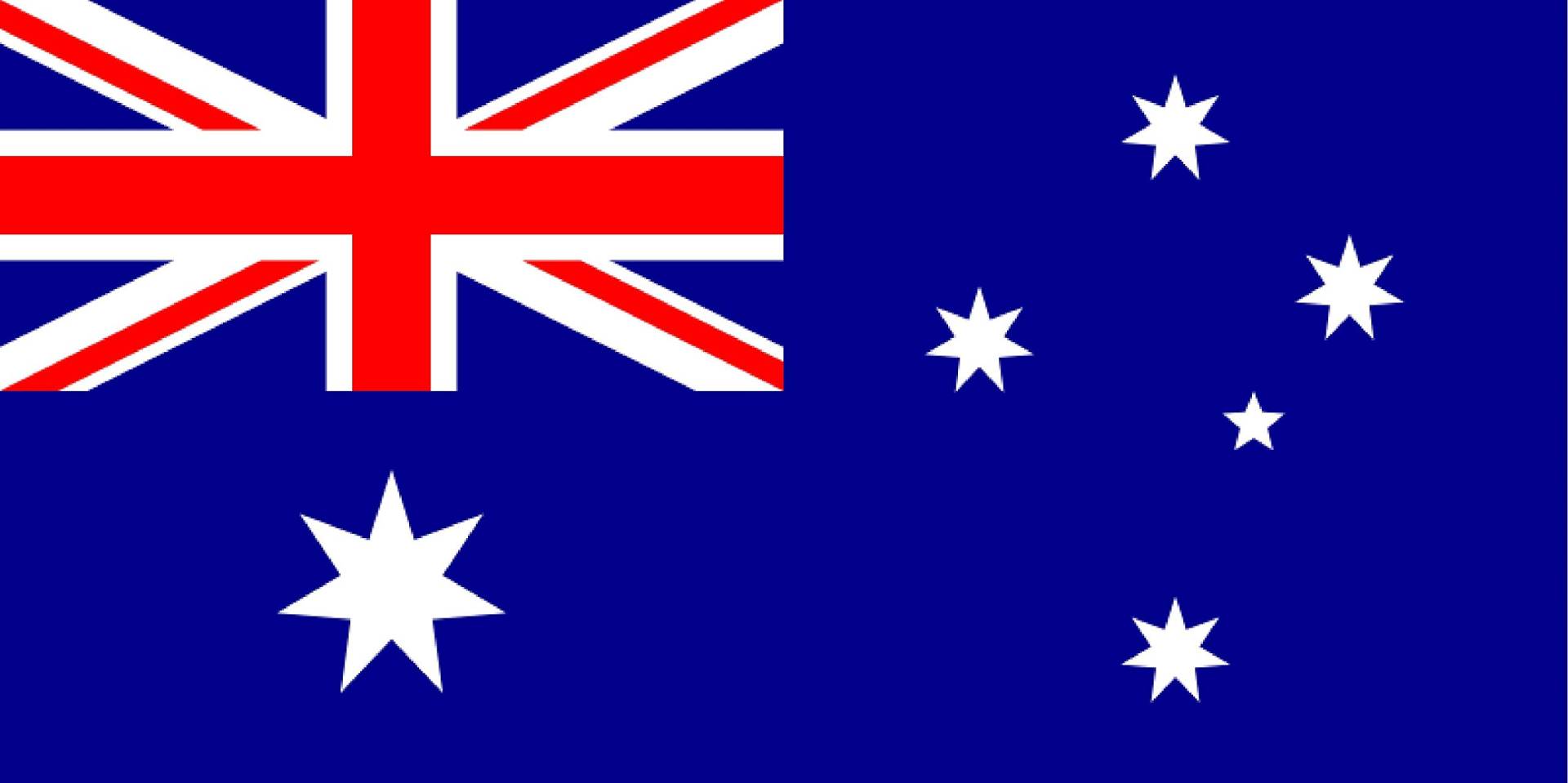 Etaia 5,4x10,8 cm - korrektes Seitenverhältniss - Auto Aufkleber Fahne/Flagge von Australien Australia Länder Sticker Motorrad Bike Handy Laptop von Etaia
