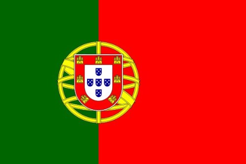 Etaia 5,4x8,4 cm - Auto Aufkleber Fahne/Flagge von Portugal Republica Portuguesa Europa Länder Sticker Motorrad von Etaia
