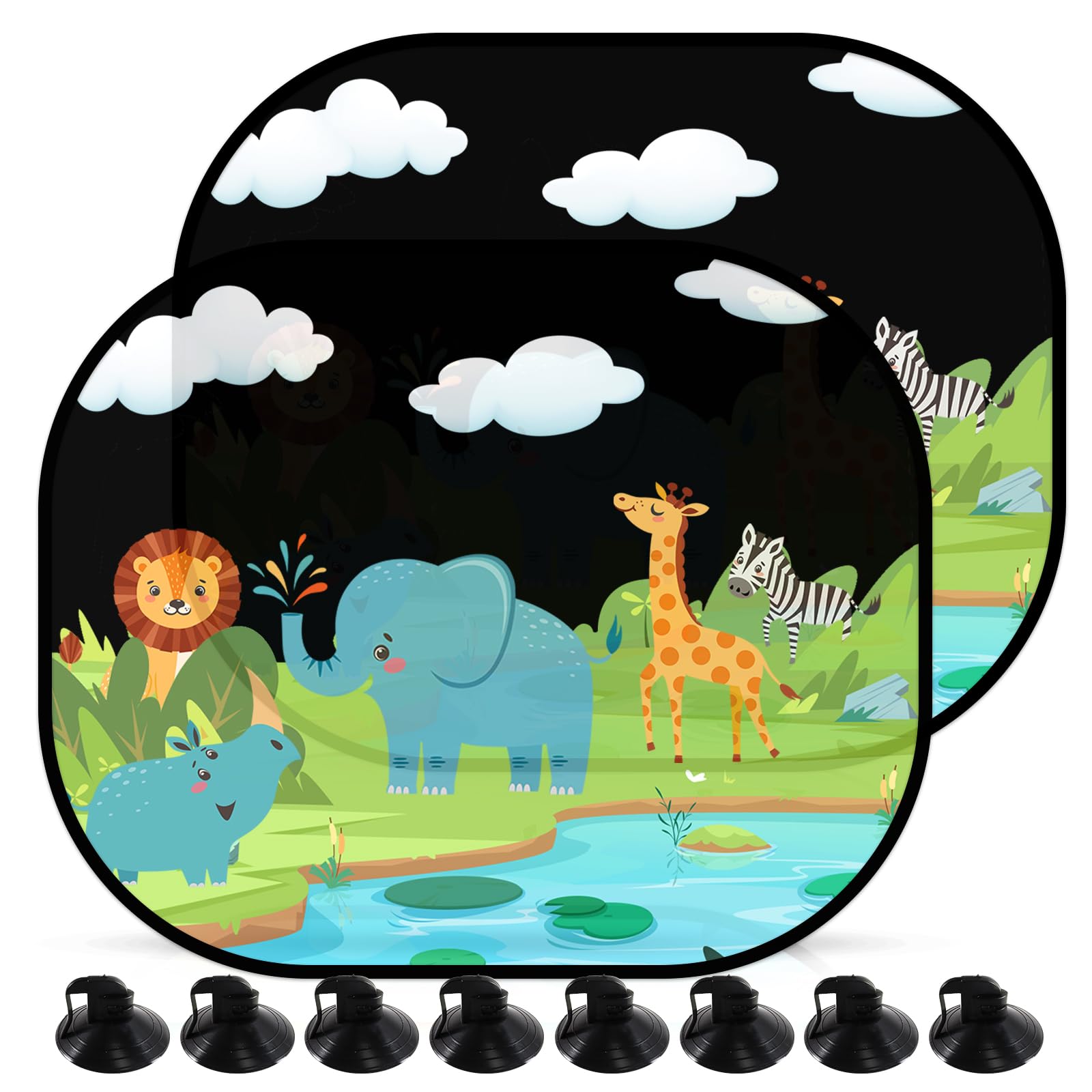 Sonnenschutz Auto Baby,44x35cm Sonnenschutz für Auto,Universeller Auto Sonnenblende mit UV Schutz,Auto-Sonnenschutzprodukte Kinder mit 8 Saugnäpfen,für Baby Kinder Mädchen Jungen Sonnenschutz Auto Baby,44x35cm Sonnenschutz für Auto,Universeller Auto Sonnenblende mit UV Schutz,Auto-Sonnenschutzprodukte Kinder mit 8 Saugnäpfen,für Baby Kinder Mädchen Jungen von Eteiylt