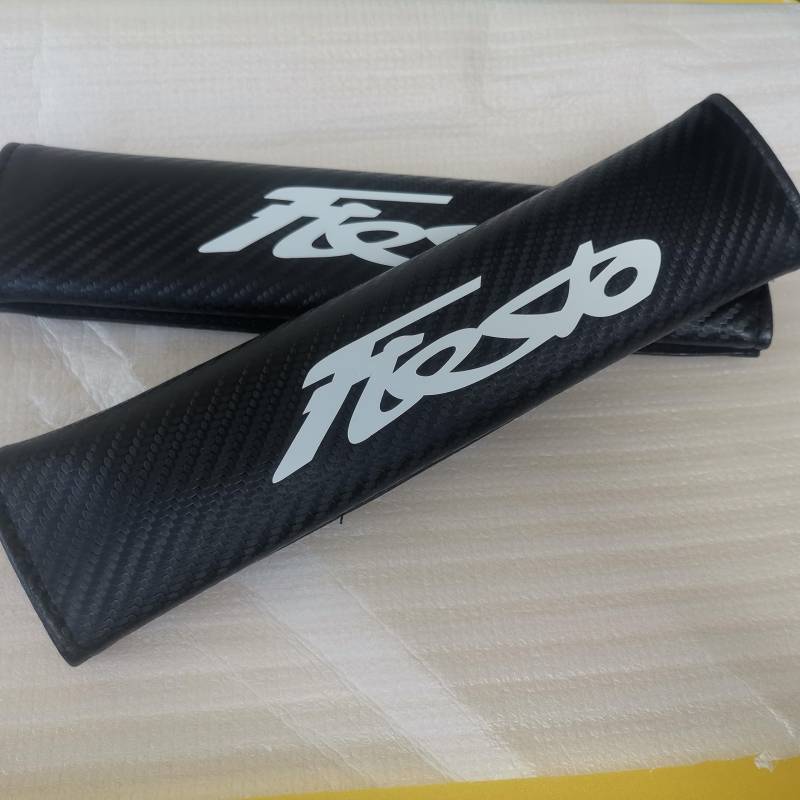 Ethmuntha Für Ford Fiesta Innenraum Auto Sicherheitsgurt Savety Gürtel Schulterpolster Abdeckung 2PCS 22 X 7cm von Ethmuntha