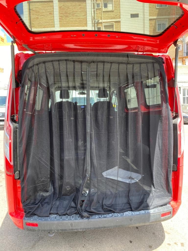 Etomvoop Heckklappe Flügeltür Kofferraumabdeckung Sonnenschutz Fliegengitter Moskitos Netz Große Größe Hecktür UV Beweis Vorhänge Sonnenschutz Schutz für T6 Wohnwagen Wohnmobil Camping Etomvoop Heckklappe Flügeltür Kofferraumabdeckung Sonnenschutz Fliegengitter Moskitos Netz Große Größe Hecktür UV Beweis Vorhänge Sonnenschutz Schutz für T6 Wohnwagen Wohnmobil Camping von Etomvoop