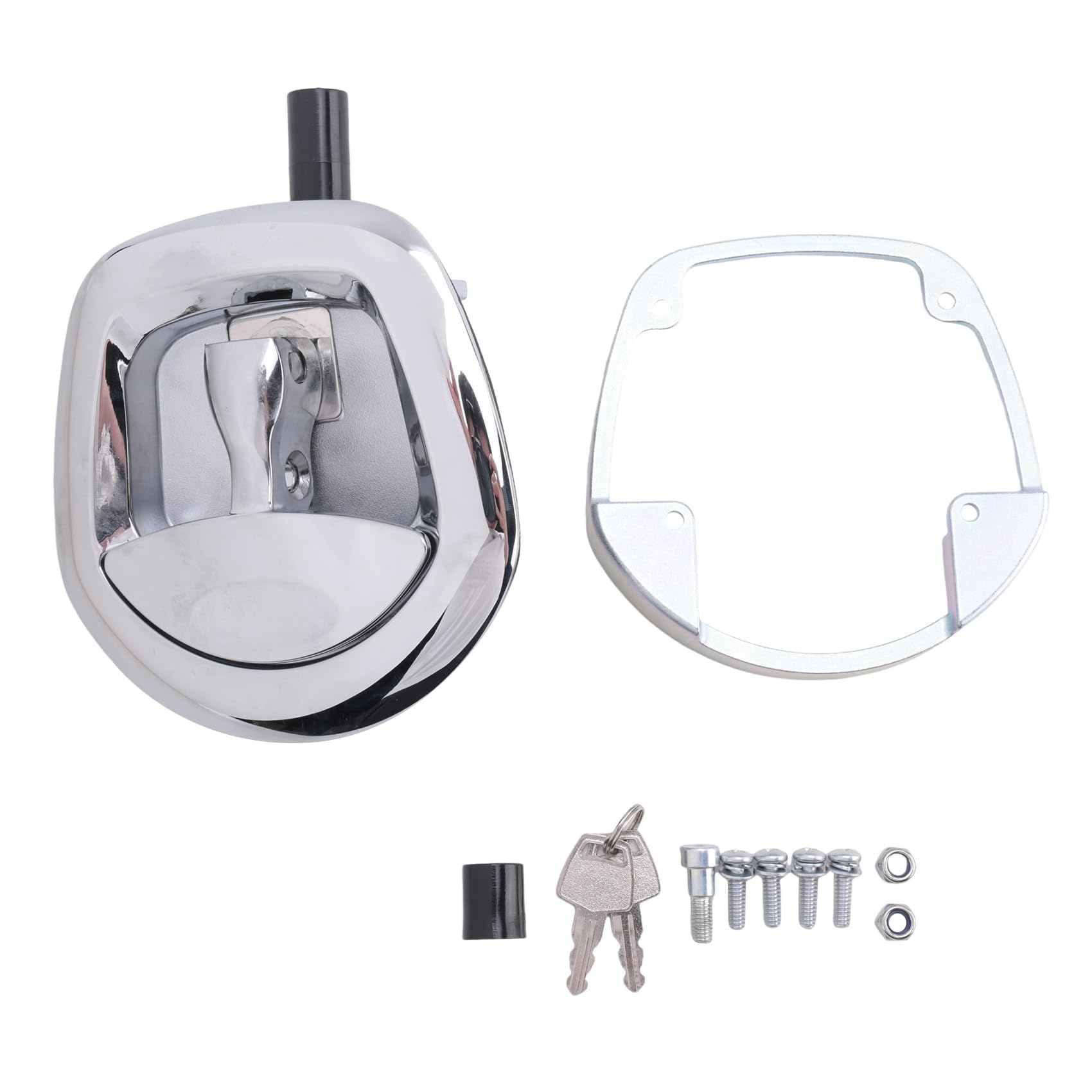 Etyrerre 1Set T-Typ Fishtail Lock Escort Diebstahlsicherung Rv Paddle Entry Door Lock Whale Tail Lamp Lock Etyrerre 1Set T-Typ Fishtail Lock Escort Diebstahlsicherung Rv Paddle Entry Door Lock Whale Tail Lamp Lock von Etyrerre