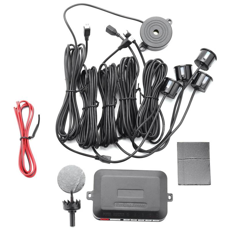 Etyrerre Park Platz Sensor Parktronic 4 Sensoren 22 Mm Mit Summer Reverse Backup Radar Summer System von Etyrerre