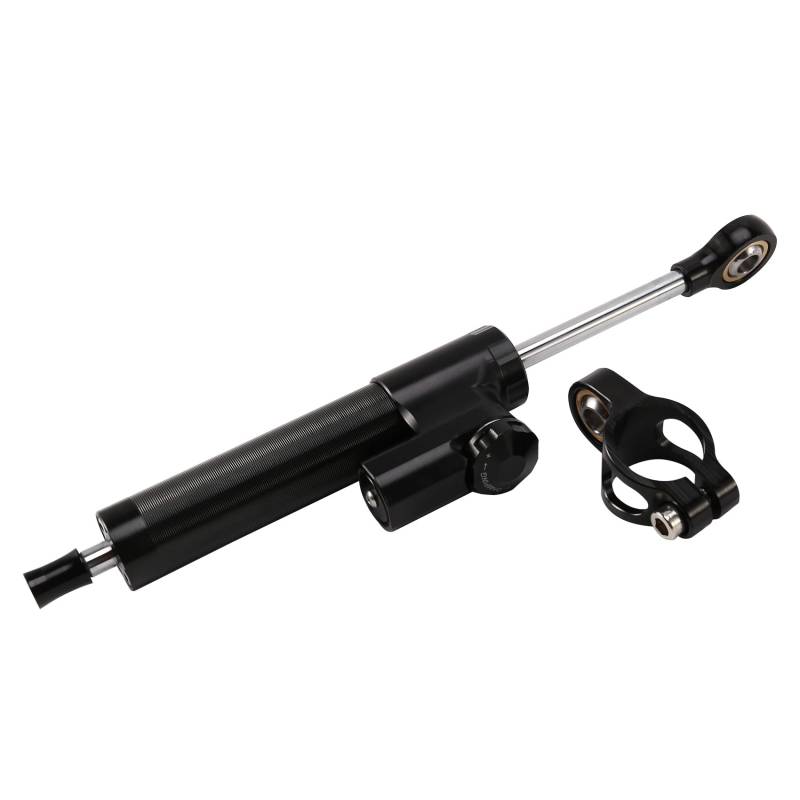 Etyrerre Universeller Lenkungs DäMpfer Motorrad Stabilisator Linear Umgekehrte Sichere Kontrolle CNC für MT09 MT07 YZF R1 R6 Schwarz von Etyrerre