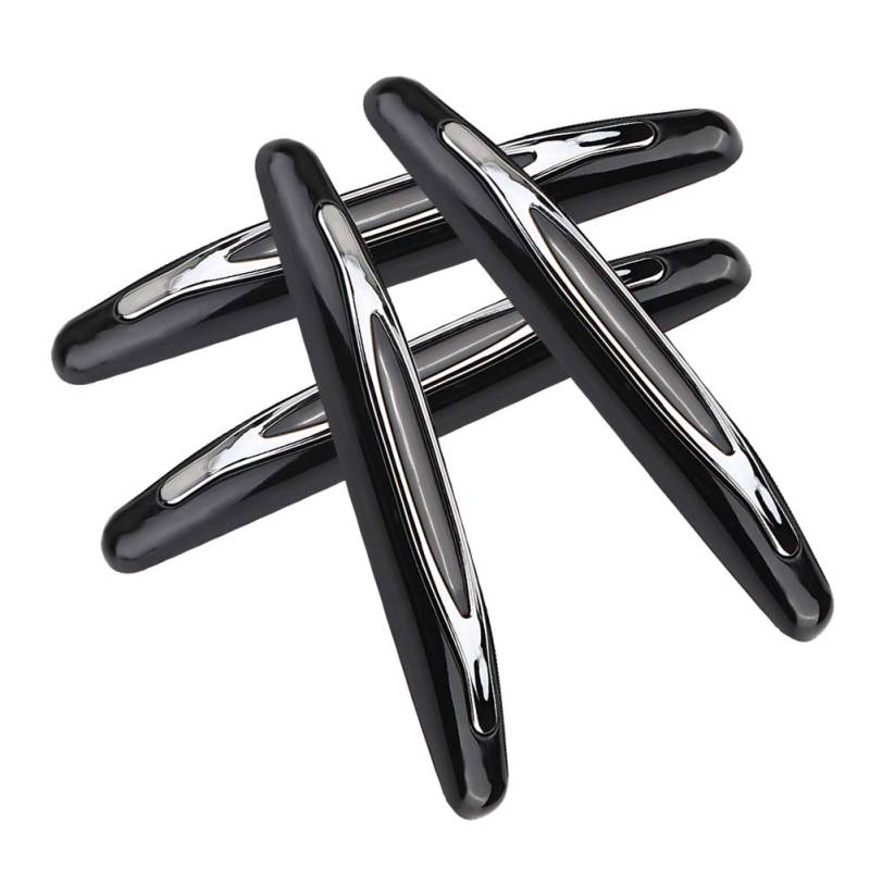 4PCS Universal Car Door Edge Guard Anti-Scratch-Trim-Protektor-Streifen für Stoßfänger-Eckkollisionsabschläge (Black) von Eujgoov