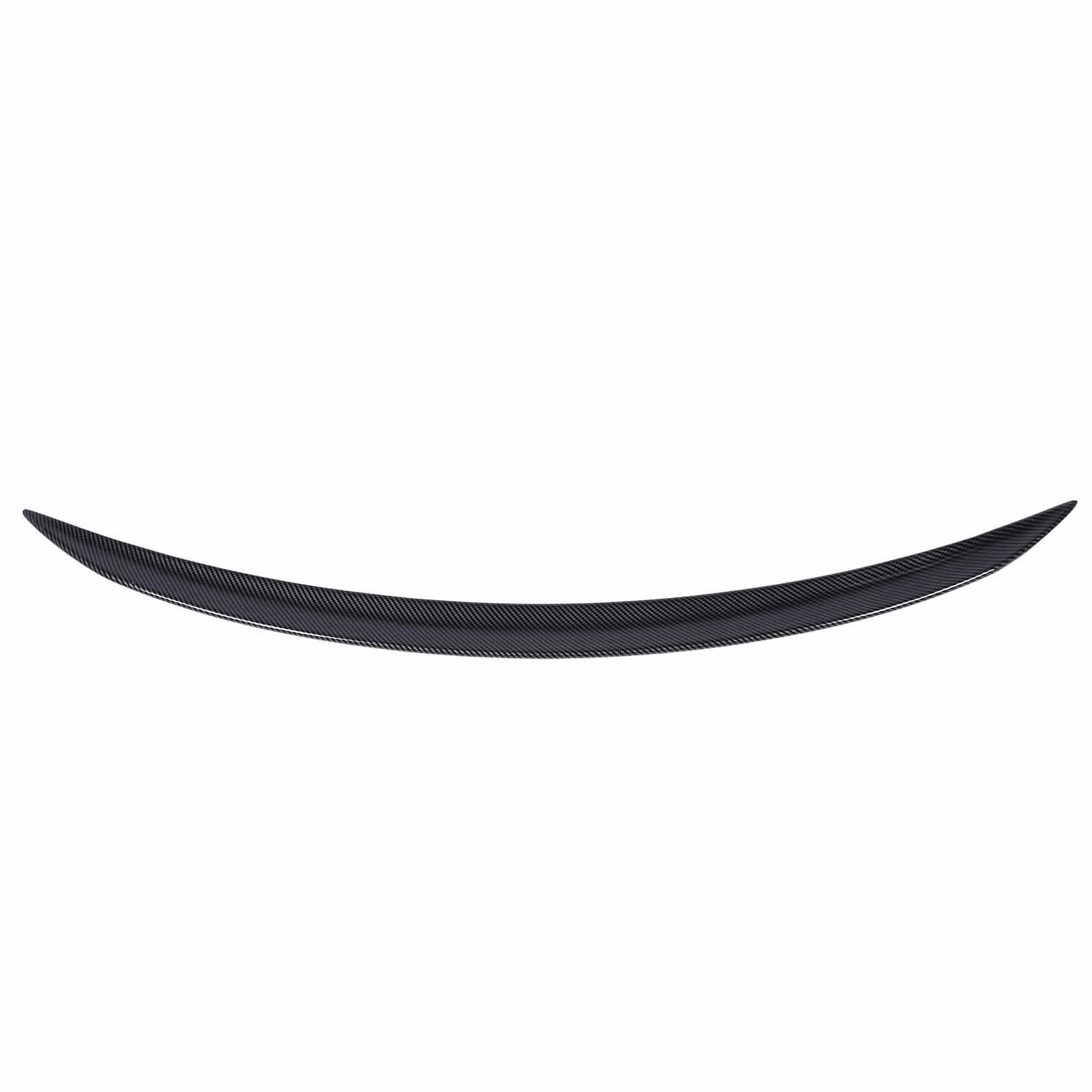 AFIT für MG -Style Racing Heck Spoiler Flügelweiterung für CLA C118 W118 CLA45, Stilvolle Verbesserung Sportwagenkoffer, ABS -Material (Kohlefaser-Stil) von Eujgoov