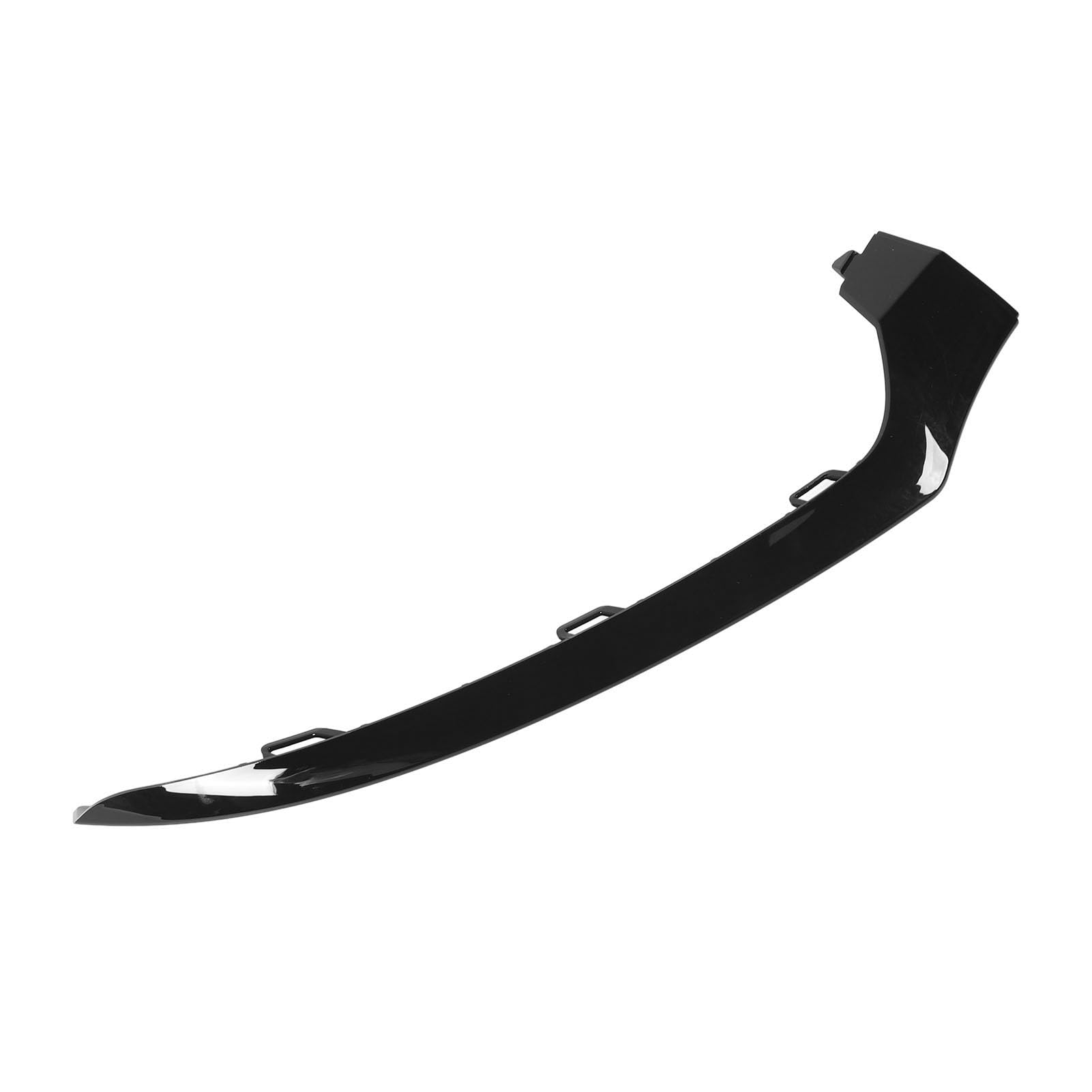 Black Lower Stopper Lippenbezug Trim Dauerliebhaber Vordere Stoßfänger Spoiler Lippe für C-Klasse W205 2014-2018, Stilvolles Design, (Links) von Eujgoov