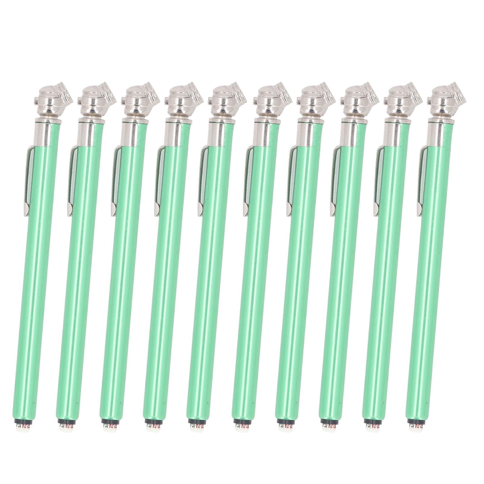 Bleistift Reifendruckmesser Hohe Genauigkeit 4 -seitig -Lesart für Autos Motorräder Wohnmobil, 10pcs Bleistift Reifendruckmesser Hohe Genauigkeit 4 -seitig -Lesart für Autos Motorräder Wohnmobil, 10pcs von Eujgoov