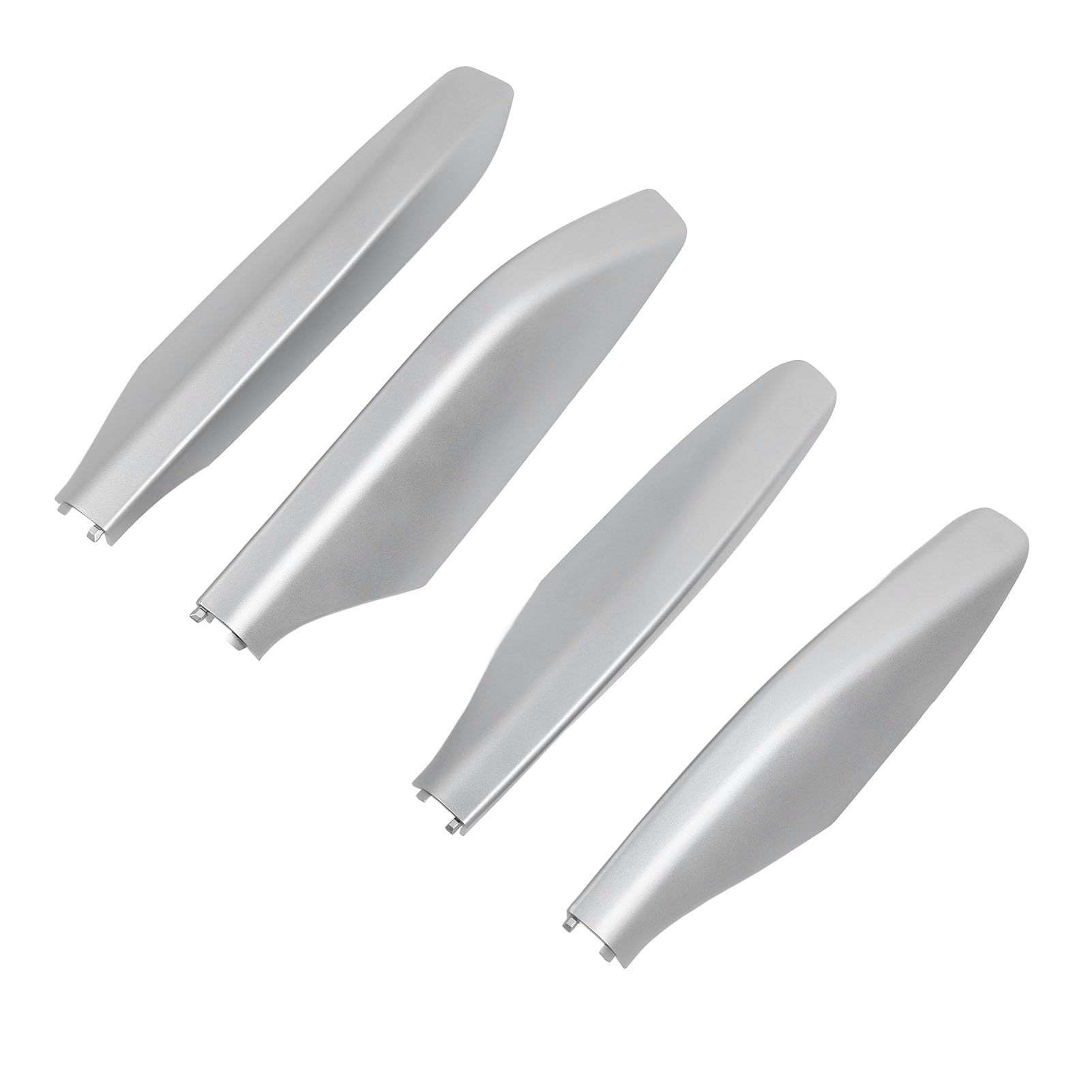 Colorfast Dachträger Bein Abdeckung Schutzschale für Dachregal für GX470 2003-2009, (Silver) von Eujgoov
