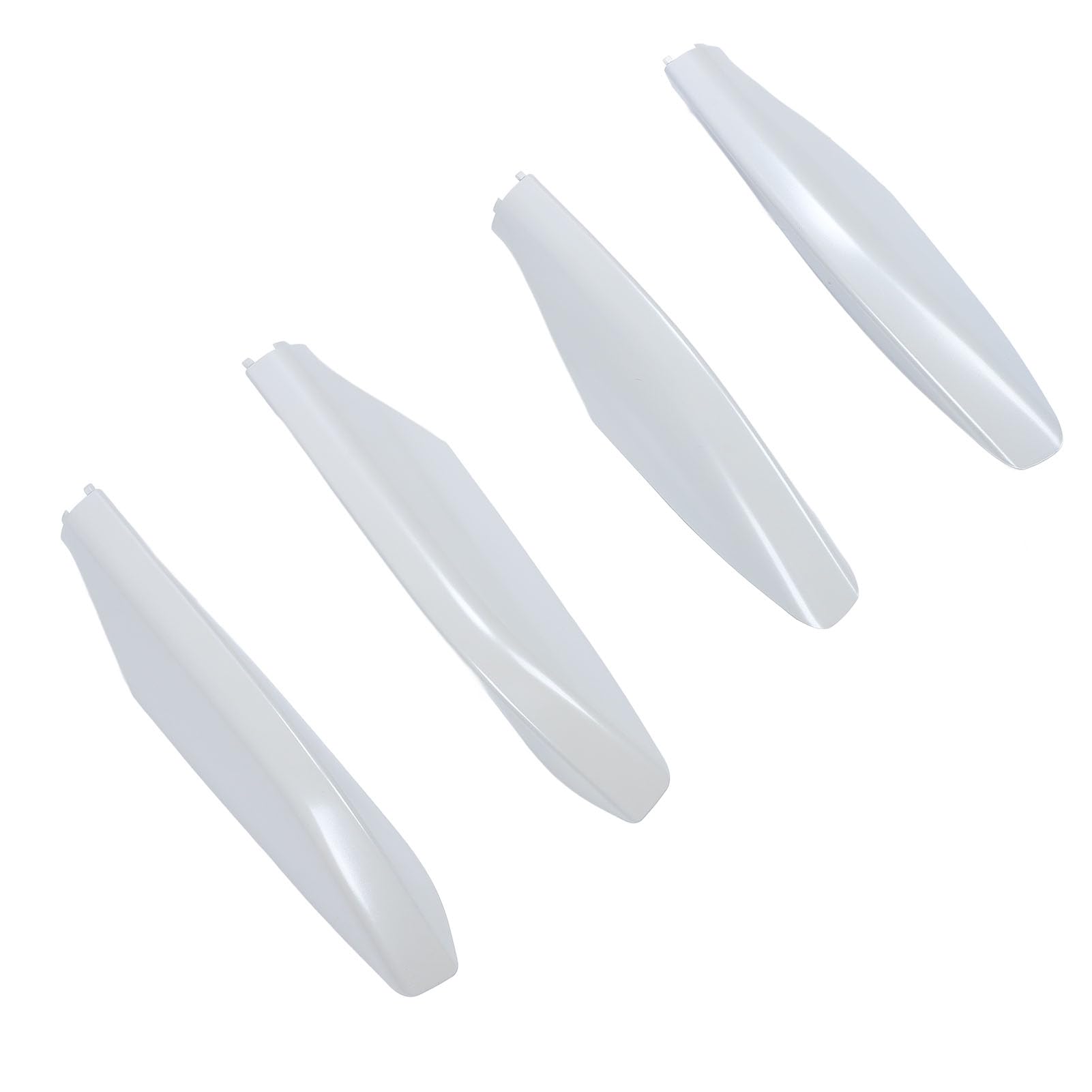 Colorfast Dachträger Bein Abdeckung Schutzschale für Dachregal für GX470 2003-2009, (White) von Eujgoov
