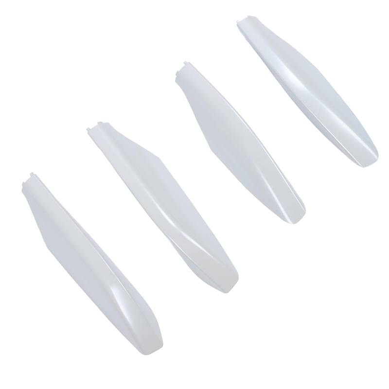 Colorfast Dachträger Bein Abdeckung Schutzschale für Dachregal für GX470 2003-2009, (White) von Eujgoov