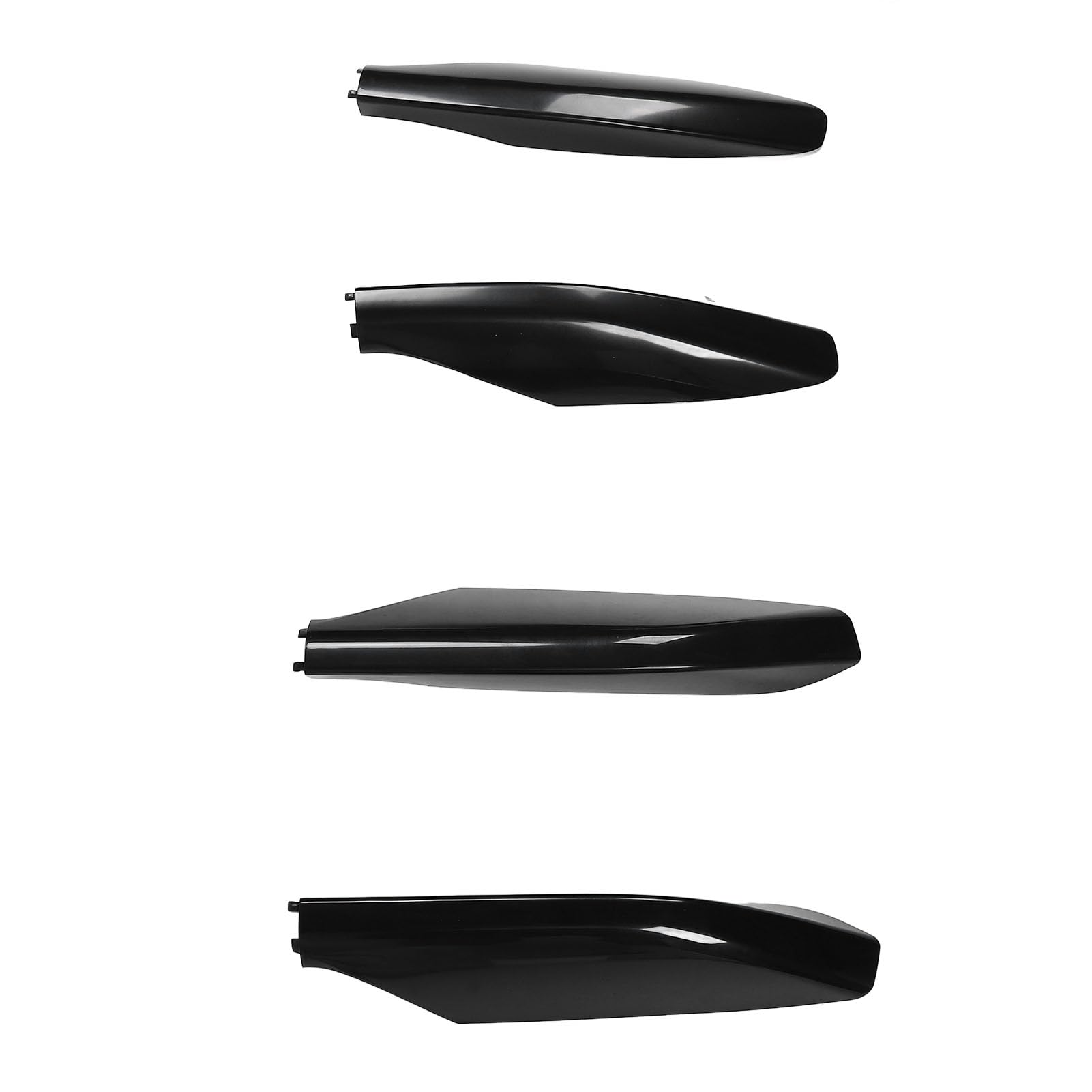 Colorfast Dachträger Bein Abdeckung Schutzschale für Dachregal für GX470 2003-2009, (glänzend schwarz) von Eujgoov