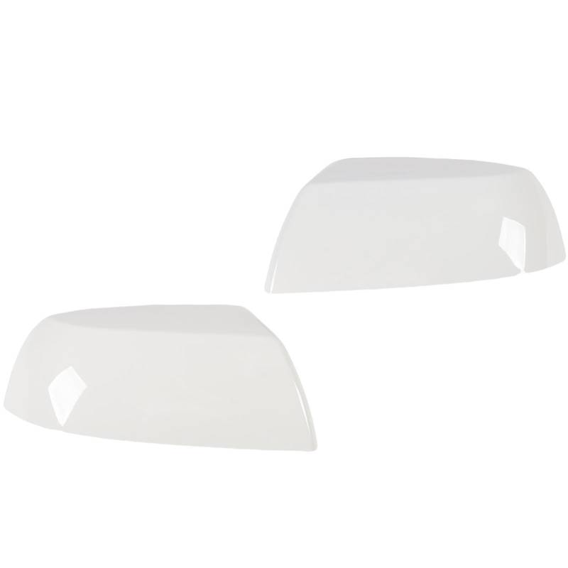 Direkter Ersatz in Bezug auf die Teilnummern 87915 0c040 für Tundra 2008-2022, Stromlinienförmige Konstruktionsspiegelabdeckkappen mit Effizientem Schutz für die (WHITE) von Eujgoov
