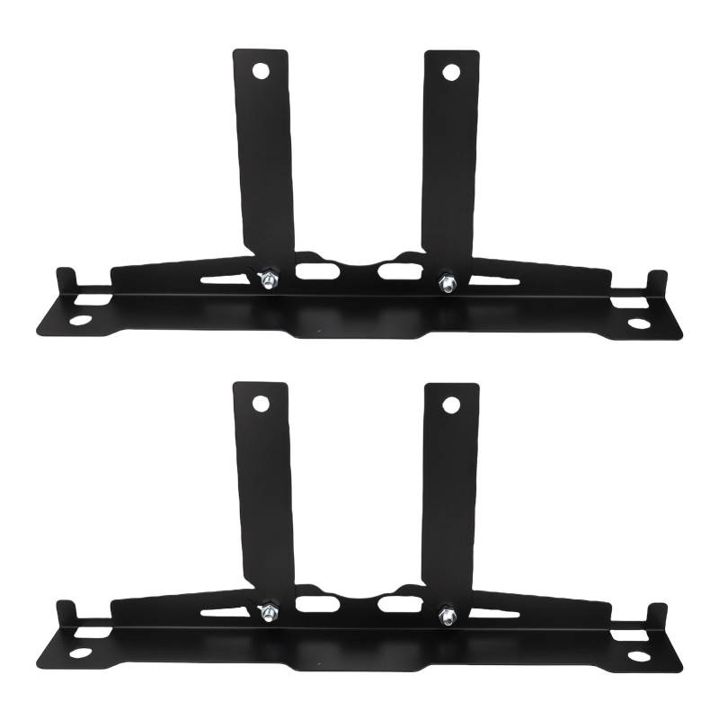 Eujgoov 2 Set Wheel Alignment Tool Kit Legierung Stahlzehenmessplatte mit Festen Rillen Hängende Haken von Eujgoov