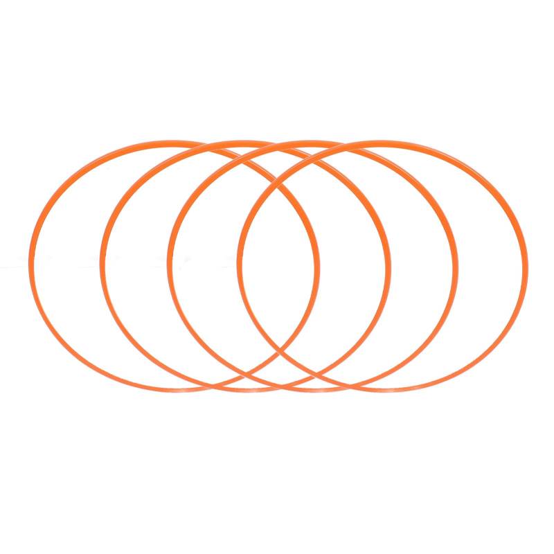 Eujgoov Randschutzschutz 18 Zoll Orange Aluminiumlegierung 360 -Grad -Schutzring für Autos, Einfache Installation für Universelle Fahrzeuge von Eujgoov