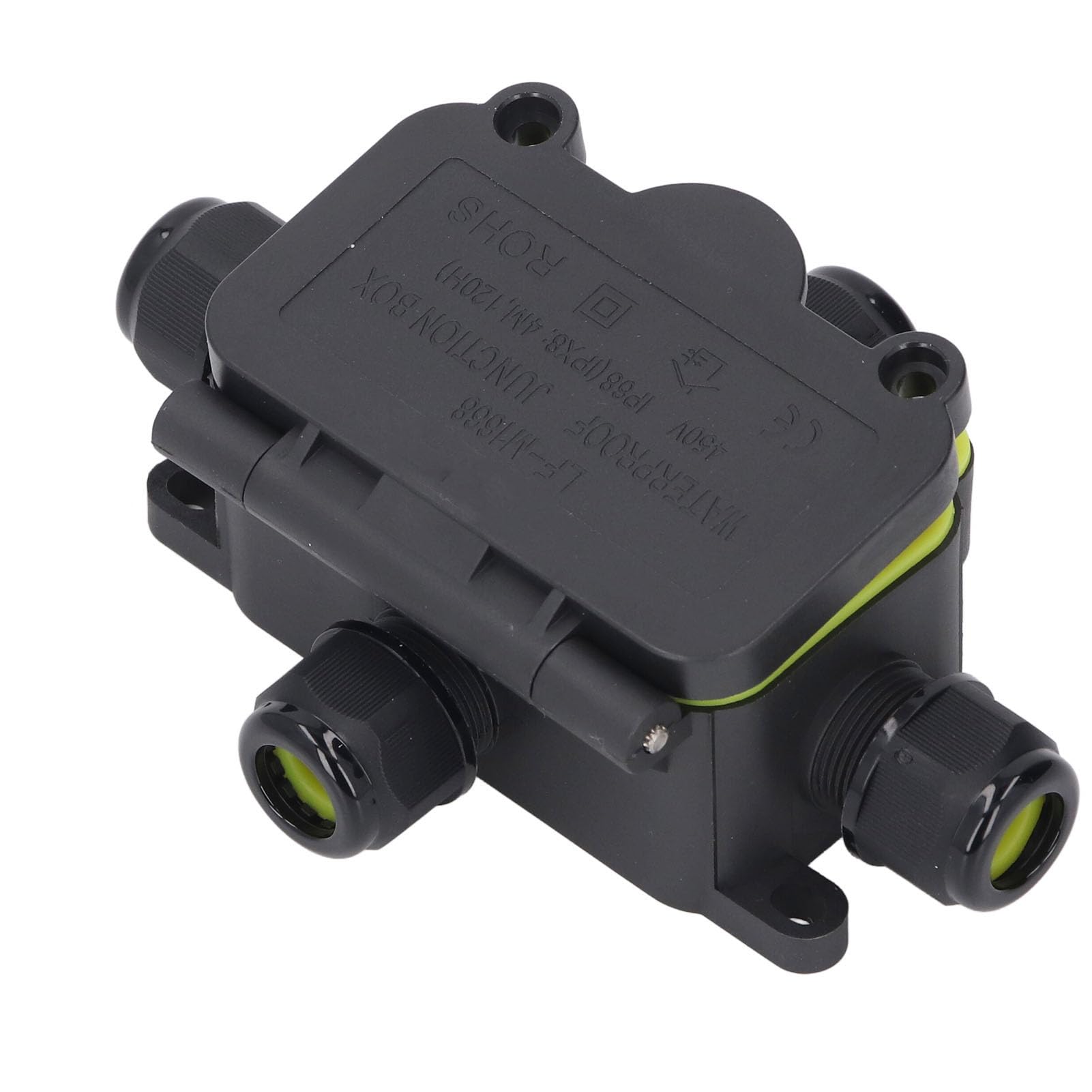 Eujgoov Wassersicher 4 -Wege Elektrische Junction Box für LED -Landschaftsbeleuchtung Im Freien, IP68 Bewertet, Geeignet für Straßenlicht, Unterirdisches Licht, IP68, Weiß Eujgoov Wassersicher 4 -Wege Elektrische Junction Box für LED -Landschaftsbeleuchtung Im Freien, IP68 Bewertet, Geeignet für Straßenlicht, Unterirdisches Licht, IP68, Weiß von Eujgoov