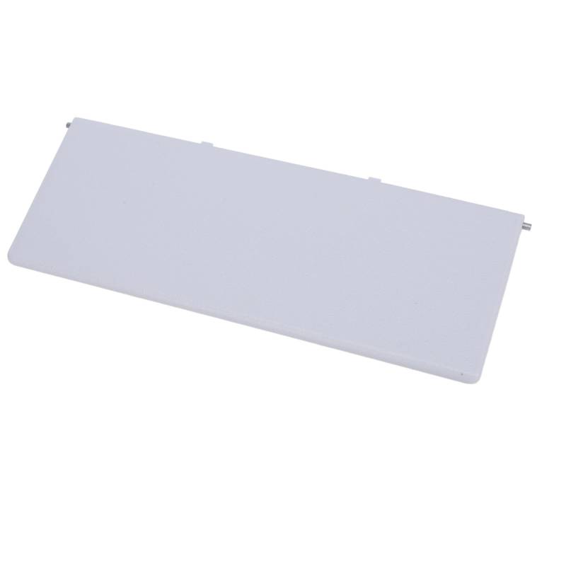 Fit für Sun Visor Make -up -Spiegelabdeckung Einfach zu Installierende Waschtischspiegelkappe für 308 408 508 3008, Frontvisor C3 C4 (White) von Eujgoov