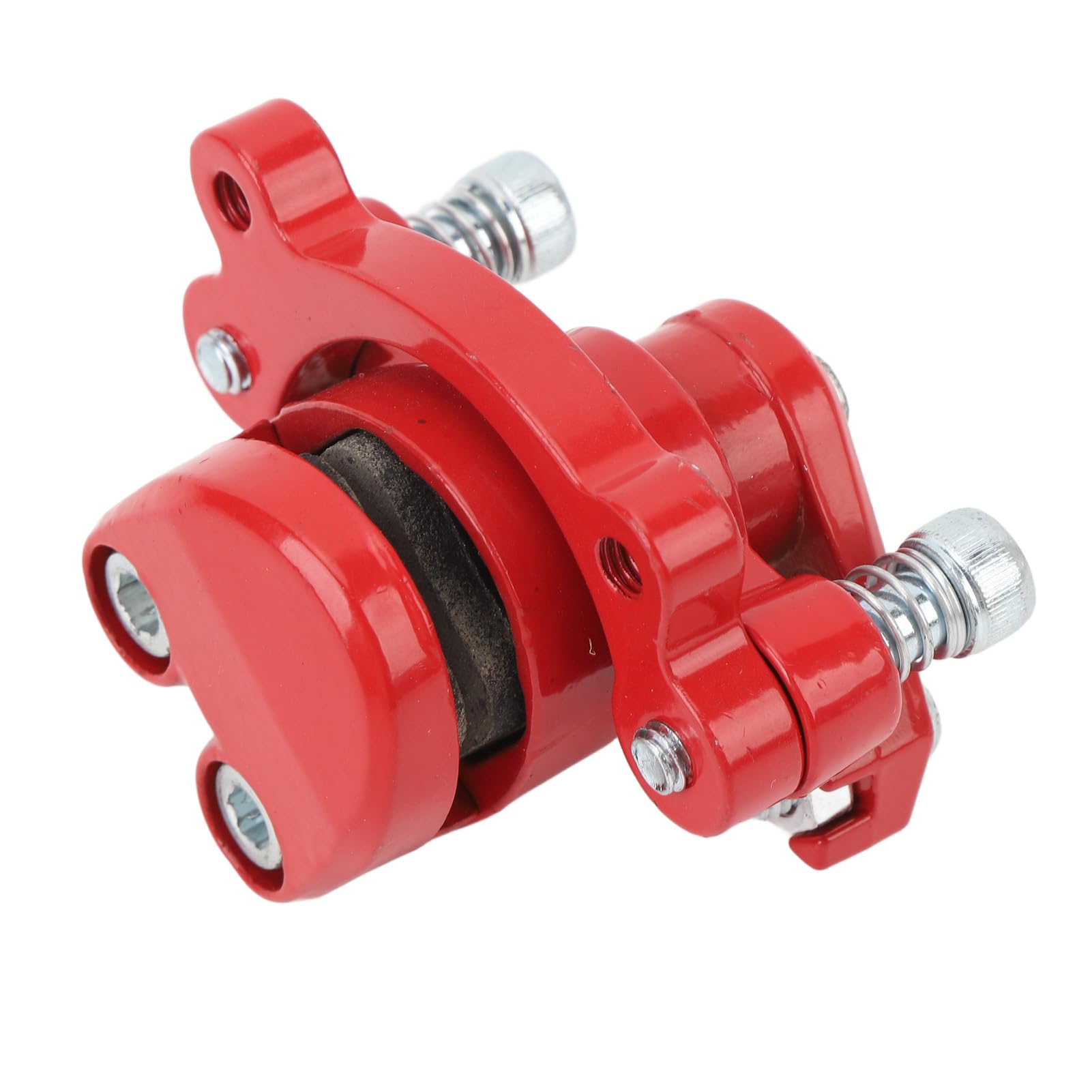 Front-Disc-Bremssättel und Pads Hochwertige Montage für 33-Gas-Scooter-Kinder Dirt Pocket Bike, Stabiles Performance-Kit für ATV mit Zusätzlichen Bremsbelagern (Rot) von Eujgoov