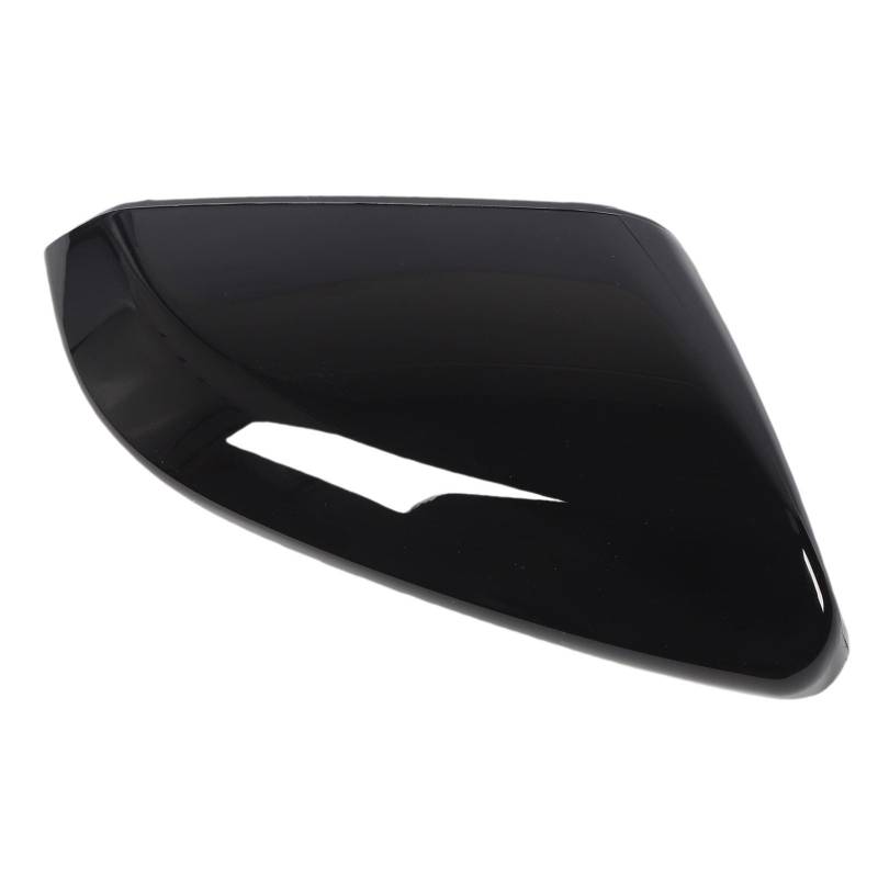 Hochglänzende Schwarze Seitenspiegelabdeckung Rückspiegelkappe füR Autos Abs Material Starker Schutz Anti -Kollision Wetter L/R (Recht (22997386)) von Eujgoov