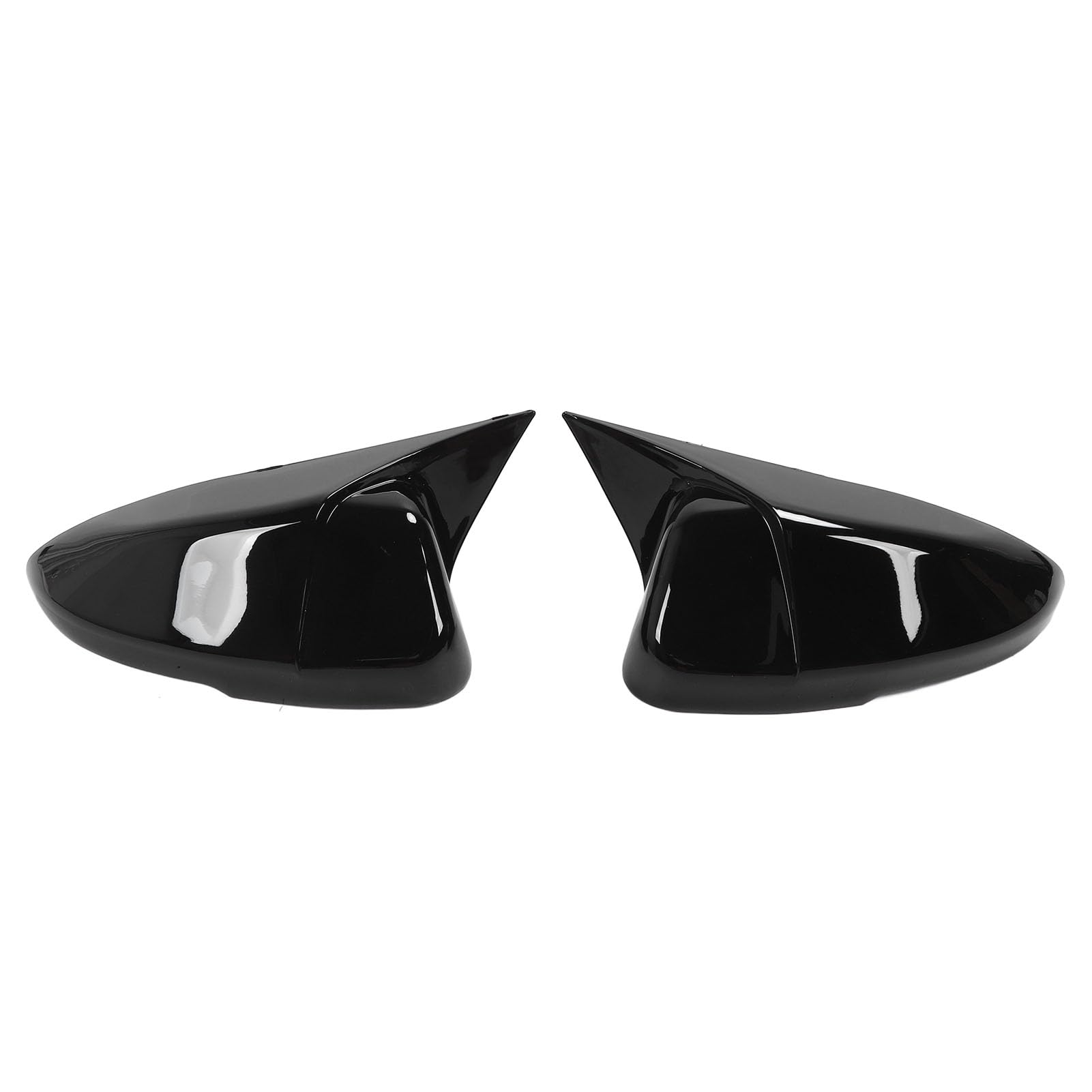 Rückspiegelabdeckungen Gloss Black Sporty Look für 2023-2024, ABS-Material 1 Paar Türspiegelkappe Easy Installation Rückspiegelabdeckungen Gloss Black Sporty Look für 2023-2024, ABS-Material 1 Paar Türspiegelkappe Easy Installation von Eujgoov