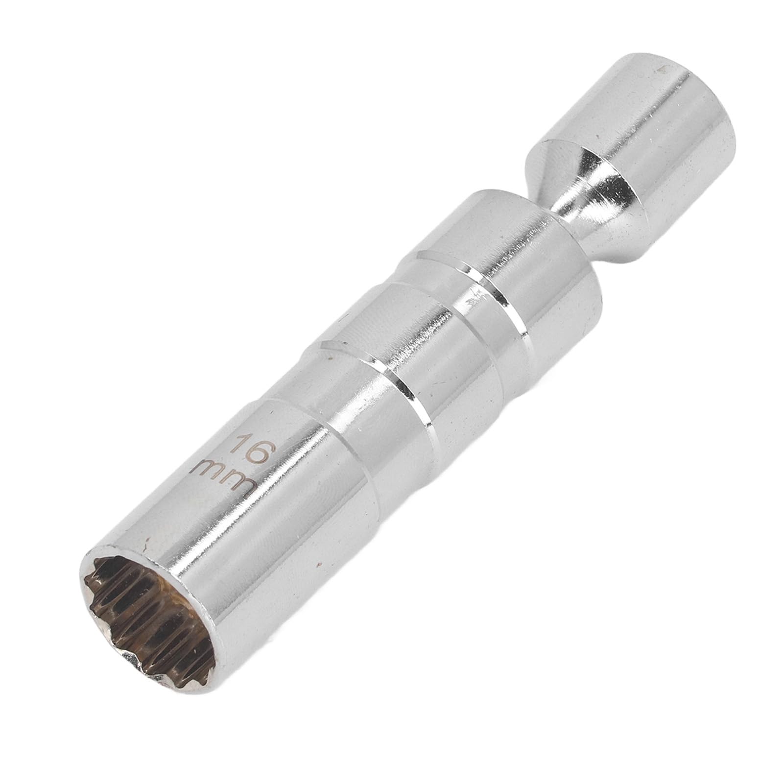Universelle 16 Mm 12 Punkte 3/8 Zoll Quadratloch -Magnet -Schwenk Zündkerze für Effiziente Arbeit, CRV Stahlmaterial für die Haltbarkeit, Geeignet Autoenthusiasten und Mechanik Universelle 16 Mm 12 Punkte 3/8 Zoll Quadratloch -Magnet -Schwenk Zündkerze für Effiziente Arbeit, CRV Stahlmaterial für die Haltbarkeit, Geeignet Autoenthusiasten und Mechanik von Eujgoov