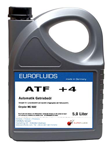 Eurofluids ATF +4 Automatikgetriebeöl ATF Öl geeignet für Chrysler MS-9602 Jeep Dodge Plymouth Eagle | 5-Liter-Kanister von Eurofluids