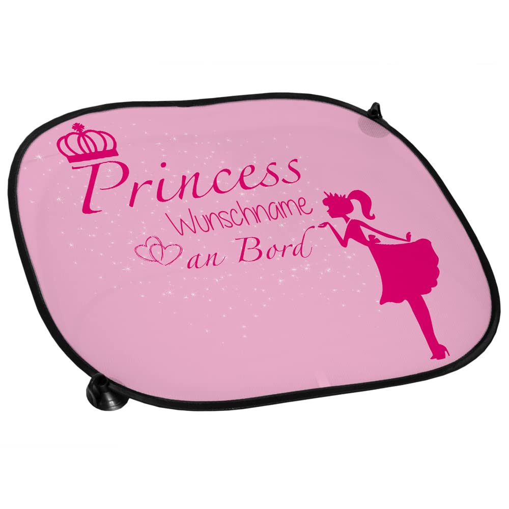 Sonnenschutz mit Namen und Motiv Prinzessin | Auto-Sonnenschutz personalisiert | Sonnenblende mit Wunschnamen Sonnenschutz mit Namen und Motiv Prinzessin | Auto-Sonnenschutz personalisiert | Sonnenblende mit Wunschnamen von Eurofoto
