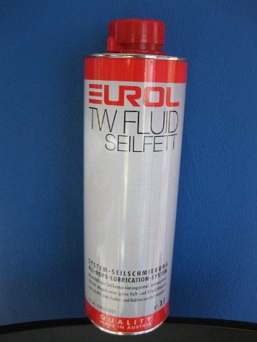 Eurol Seilfett TW-Fluid Hohlraumkonservierung Unterbodenschutz Seilschmierung Hohlraum Konservierung / 1-Liter-Dose von Eurol