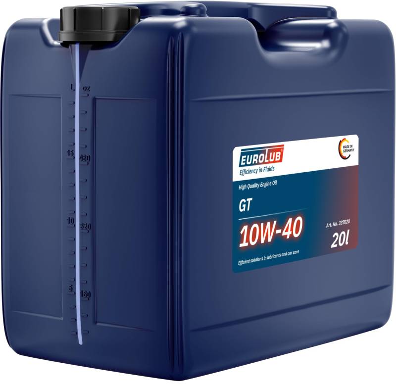 EUROLUB GT SAE 10W-40 Motoröl, 20 Liter von EUROLUB