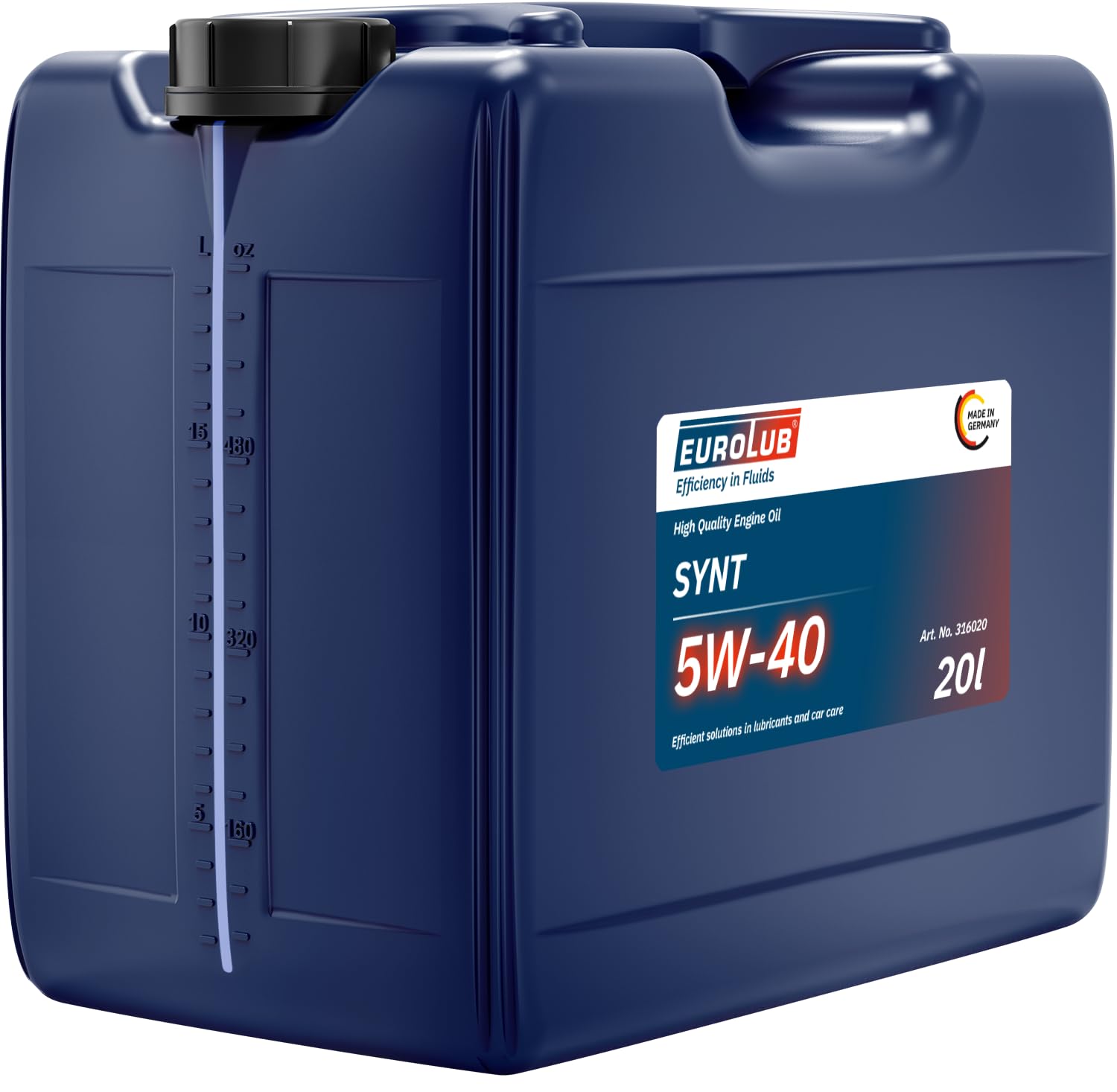EUROLUB SYNT SAE 5W-40 Motoröl, 20 Liter EUROLUB SYNT SAE 5W-40 Motoröl, 20 Liter von EUROLUB