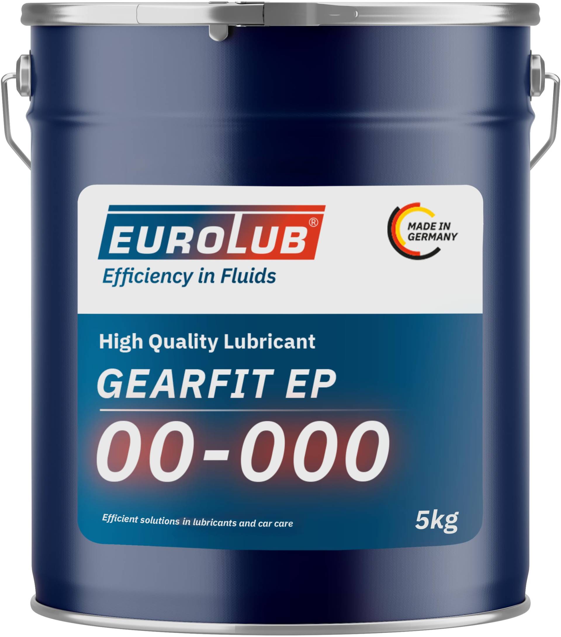 EUROLUB 708005 Gearfit EP 00-000 Schmierfett, 5 kg von EUROLUB