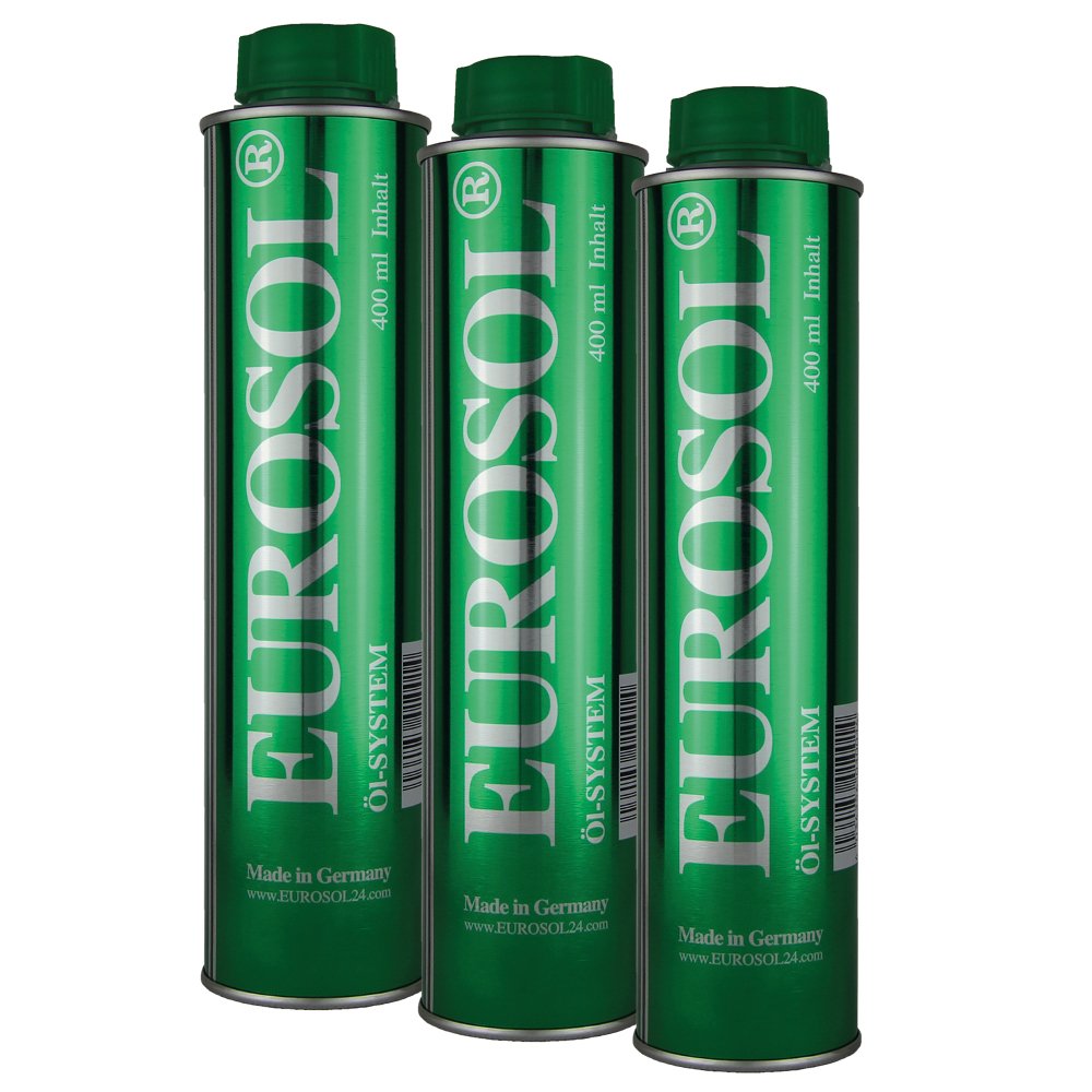 Eurosol Öl-System Reiniger Zusatz Additiv (3 x 400 ml) von Eurosol